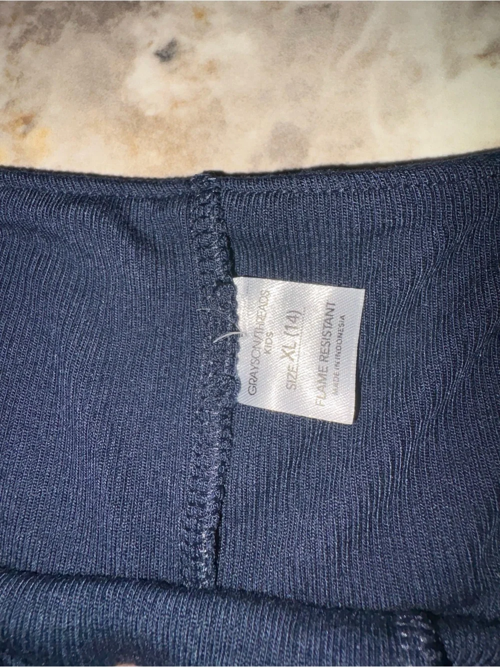 Kids Navy Athletic Shorts with 84 Graphic